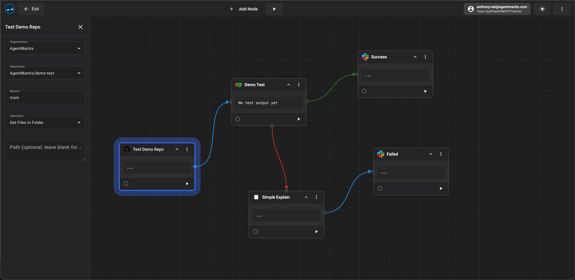 Workflow preview